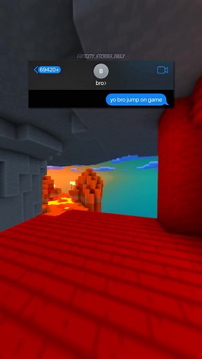 Engaging Minecraft Parkour Stories and Text Conversations