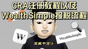 🇨🇦加拿大网上报税以及CRA注册教学｜其实很简单，给自己一个尝试的机会