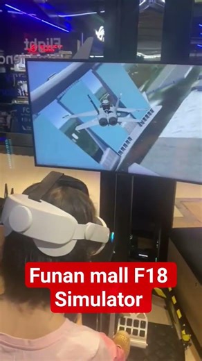 Funan mall VR F18 simulator