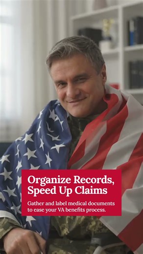 Organize Medical Records for VA Benefits