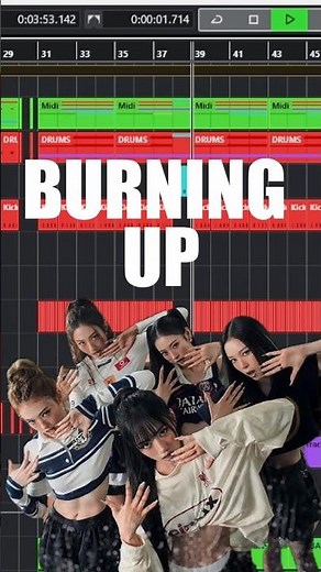 MEOVV(미야오) - ‘BURNING UP’ | Sound Design & Recreation