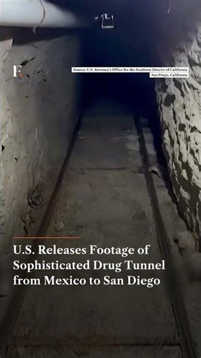 U S Releases Footage of Sophisticated Drug Tunnel from Mexico to San Diego