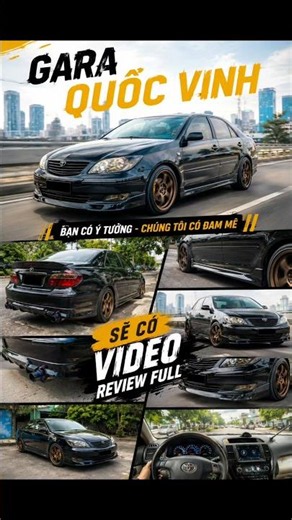 2003 Toyota Camry V6 3.0 stylishly customized - Time for a wash and a photoshoot 💪#jdm #cars #veh...