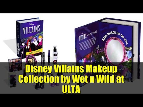 Disney Villains Makeup Collection by Wet n Wild at ULTA | Full Review & Swatches