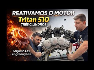 First START on the TRITAN 510 FORGED engine 🔥