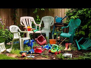 We Tried Recycling Garden Junk