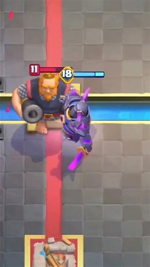 One shot King tower #clashroyale #shorts