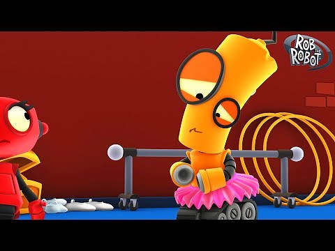 Learn to Dance With Rob and Friends! | Rob the Robot | Learning Video
