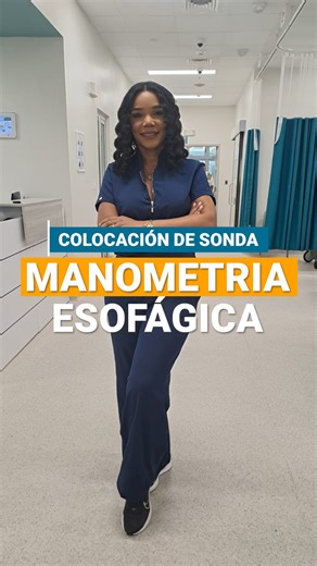 Gastro Metrics on Instagram: "En acción, cuidando cada detalle del procedimiento. 👩‍⚕️ La Dra. Thamy Beltré realiza la colocación de una sonda para manometría esofágica, un estudio especializado que evalúa el movimiento y la presión del esófago, ayudando a diagnosticar trastornos como el reflujo gastroesofágico o la dificultad para tragar. En Centro Gastrometric, cada procedimiento se realiza con precisión, tecnología avanzada y un compromiso genuino con el bienestar de cada paciente. 💙 #Centr