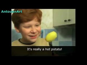 Yeralash hot potato in greek and english #ai #parody #potato