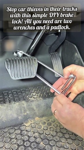 DIY Car Security Hack Using Only Two Wrenches!