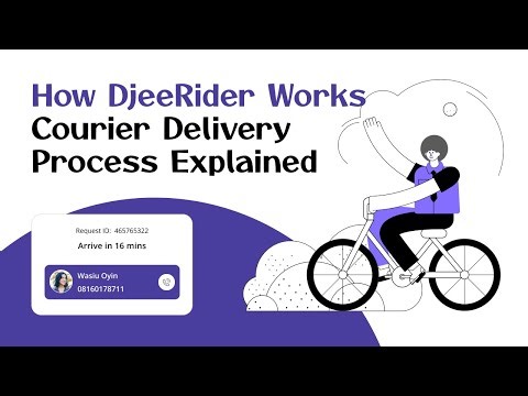 How DjeeRider Works | Courier Delivery Process Explained