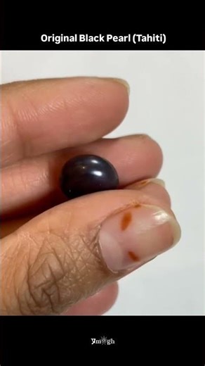 Black Tahitian Pearl | Real Black Pearl | Natural Black Pearl Gemstone| tahitian Pearl #gemslovers