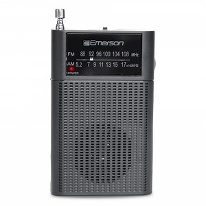 Emerson Portable AM FM Radio, New