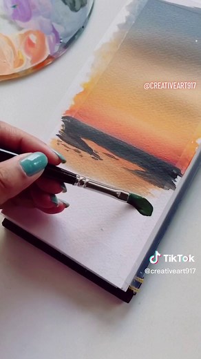 Sunsets 🧡 Let me know your views on this! Have a good day🥰 Medium - acrylics . . . Artist: elysian.vibes . . #Foryou #1millionaudition #tiktokindia #art #artoftheday #inspiration #paintingtutorial #tiktokpakistan #newyearnewme #2023 #wintervibes #tiktokunplugged #fypシ #samajhkayseekho #focus #@tiktok creators @TikTok @TikTok_India @TiktokPakistanOfficial @Tahir Choudhry @mana @Bushra Imran