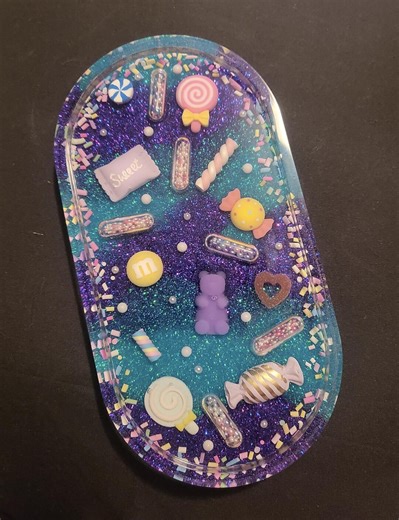 Sugar Pill Candy Resin Tray - Etsy