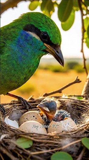 Watch Baby African Birds Hatch in Their Nest | Incredible 4K Wildlife Footage
