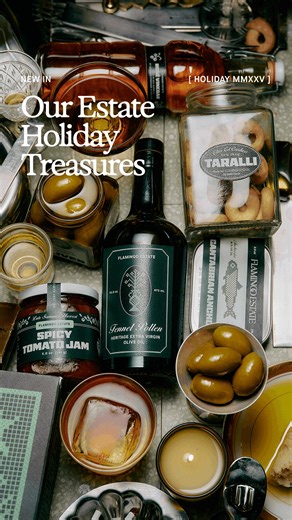 Our Estate Holiday Treasures. Must have gifts, handmade for you. | Flamingo Estate