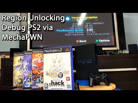 Play Any Region .hack// PS2 Game with MechaPwn