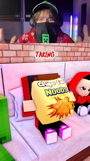 MÁMA vs TÁTA v Minecraftu... #minecraft #shorts