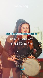 Get ready to Salsa into the Colombian Night EVERY TUESDAY with the incredible COLOMBIAN TWINS & our DANCE MASTER ALVARO ! 🇨🇴✨ Brace yourself for a night filled with pulsating rhythms, vibrant colors, and unforgettable experiences. Are you ready to show off your dance moves and immerse yourself in the lively beats of Colombia? 💃🕺 #CoralBaybh #CoralBay #ColombianNights #Colombiannight #ThemeNights | Coral Bay