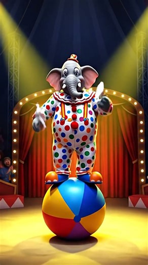 Brainrot Monsters as Clowns 🤡 Circus Show with Shark, Orca, Hippo, Elephant, Crocodile & Pigeon