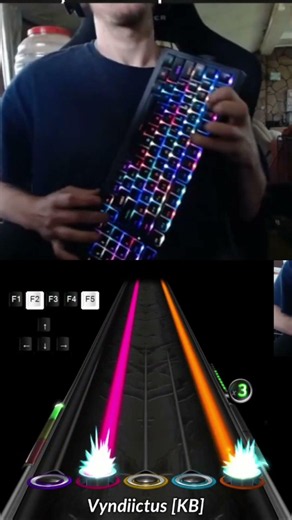 POKEMON THEME | CLONE HERO KEYBOARD #clonehero #cloneherokeyboard #shorts