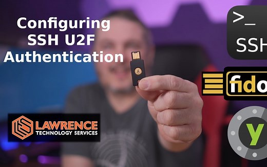 使用YubiKey配置SSH 快速在线二次身份验证（中英字幕）