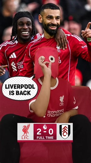 LIVERPOOL WINS VS FULHAM EPL