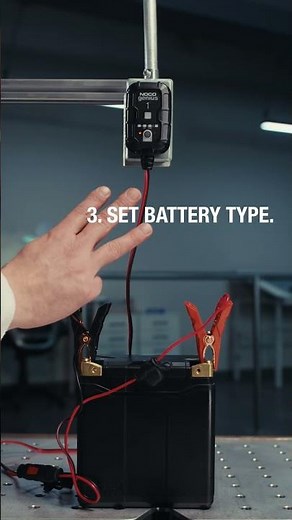 How easy is battery maintenance with NOCO genius? This easy. ⚡️✅