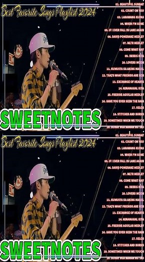 SWEETNOTES Nonstop Playlist 2024 💥 Best of OPM Love Songs 2024 💖 OPM Hits Non Stop Playlist 2024