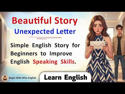 Learn English Through Story for Beginners | Unexpected Letter | Shadowing Technique Ep. 09