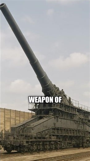 🔥 The Biggest Gun in History! Schwerer Gustav Explained 🚂💥