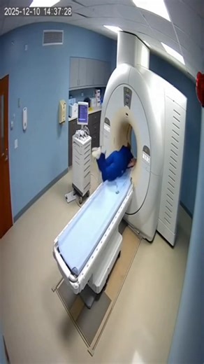 CCTV: MRI Room Incident #hospitalcctv #aivideo #caughtoncamera #soraai #mrimagnetaccident