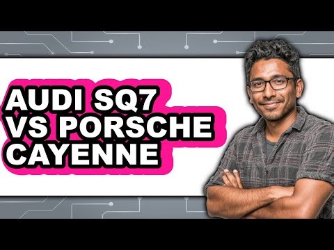 Audi SQ7 vs Porsche Cayenne - Which is Better?