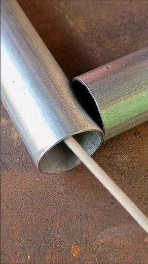 How to make 90 degree joints from round pipe to round pipe