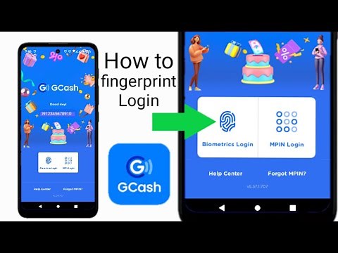 how to enable biometric login in Gcash || activate fingerprint login in Gcash