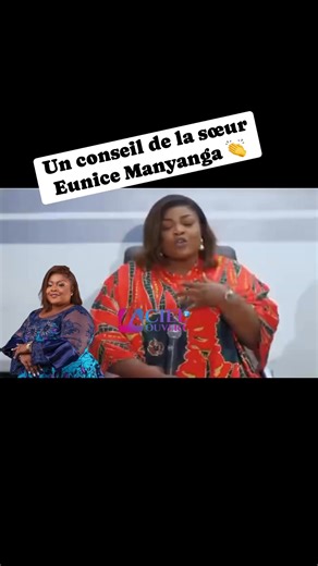 Un conseil de la sœur Eunice Manyanga 👏 | A Ciel Ouvert Chaine Chrétienne