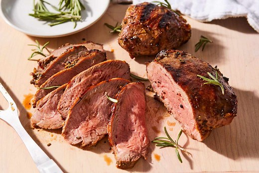 Grilled Leg of Lamb with Garlic and Rosemary