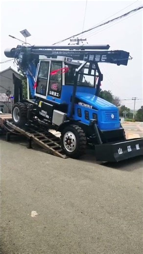 Wheel-mounted 180-type rotary drilling rig, suitable for various engineering drilling applications