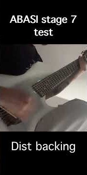 새기타 사운드테스트볼륨8 EQ5 blend10#abasi #classicalguitar #stage7 #cordoba #guitar