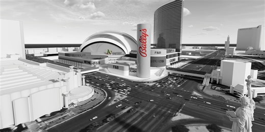 New renderings released of A‘s ballpark, Bally’s Resort on Las Vegas Strip