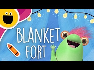 How to Make a Blanket Fort with Marvie (Sesame Studios)