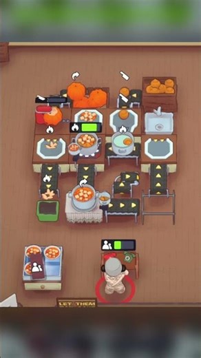 Pumpkin soup on buffet automation so you don't have to #gaming #games #gameplay #plateup #automation