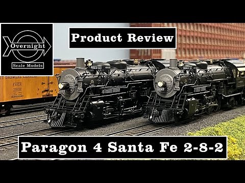 Product Review: HO Scale Broadway Limited Paragon 4 Santa Fe Mikado 2-8-2