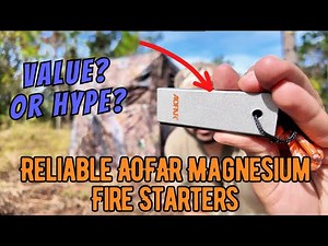 AOFAR Magnesium Fire Starter AF-374 Review: Reliable Fire Starting Solution for Outdoor Enthusiasts