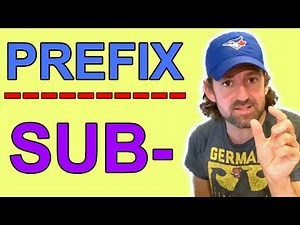 English Prefix "Sub-"