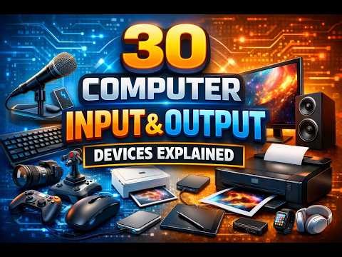 30 Computer Input and Output Devices Explained