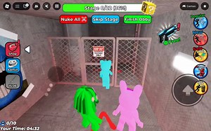 Sprunki Funbot, Sky, Pinki, Oren & Vineria Played Run From Hungry Snake Obby in ROBLOX | Bullkia Gaming