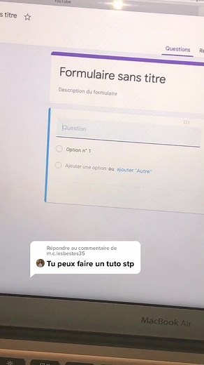 Comment avoir des réponses à un questionnaire?